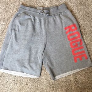 Rogue gray sweatpants shorts size men’s Large